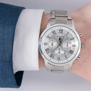 🔥NIB Men’s Xavier X-Class Steel Bracelet Watch🔥